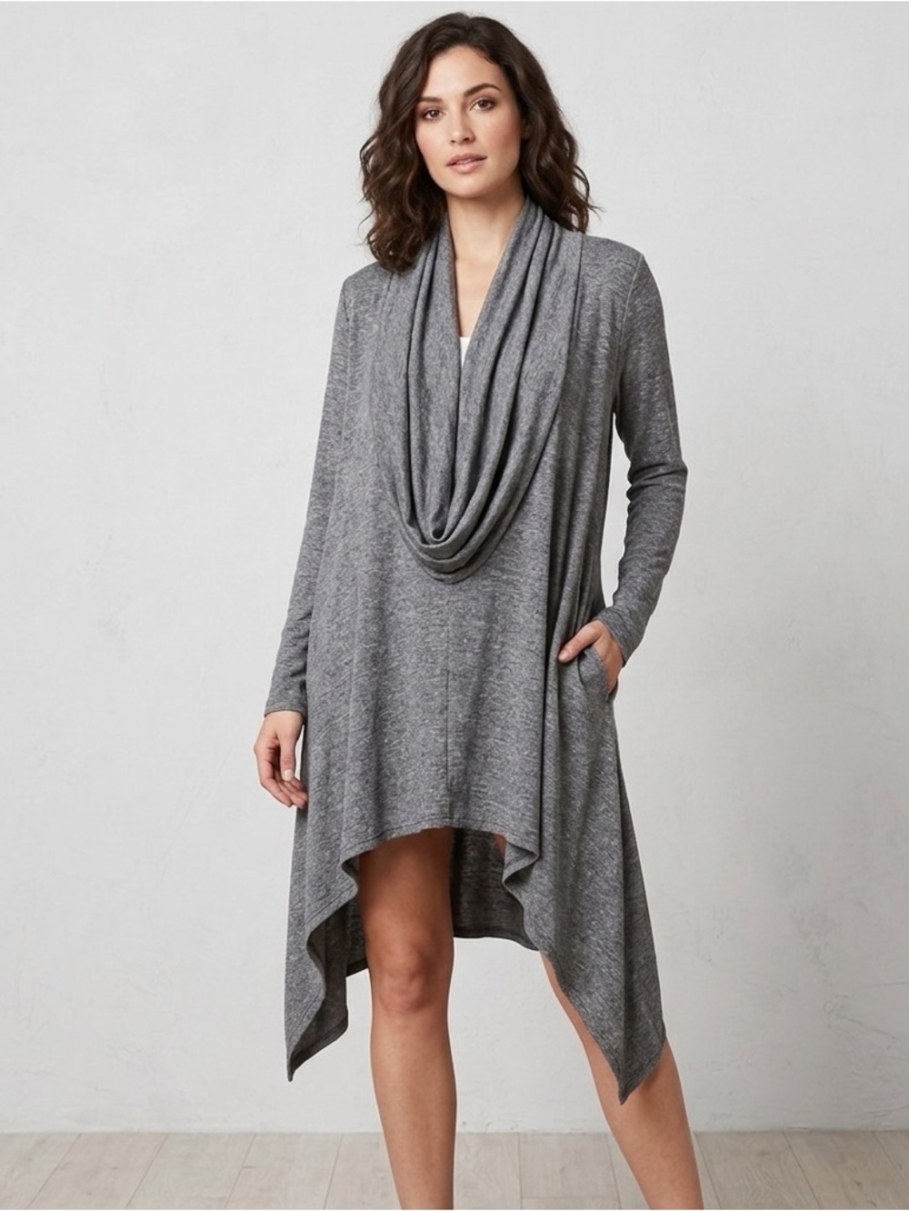 Michael Stars Gray Poncho